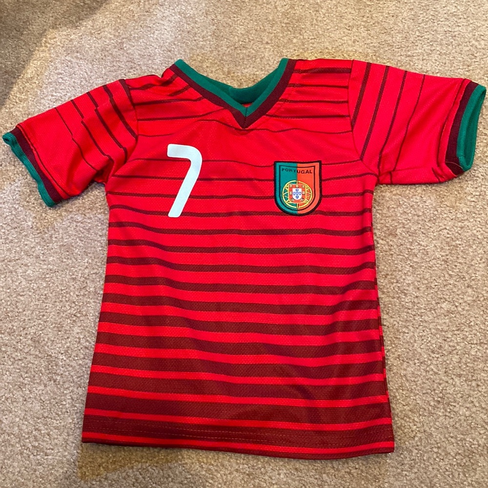 Portugal Soccer Jersey-Ronaldo